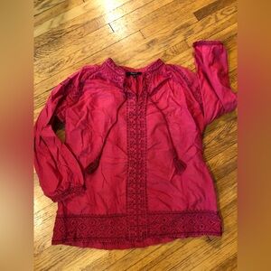 Madewell peasant top. Size Med.